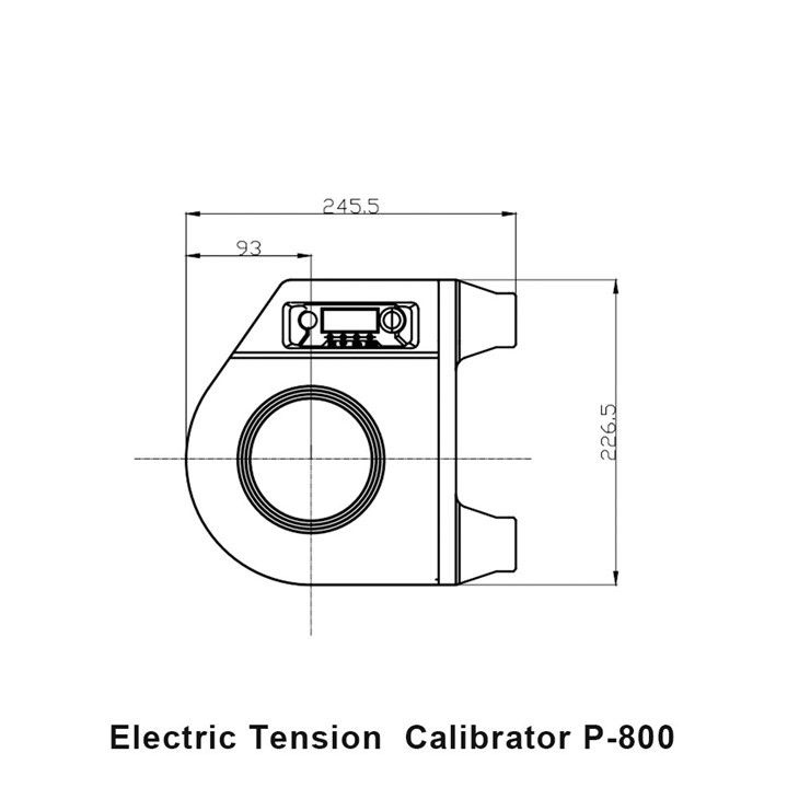 Customized Hanpu Axial Force Meter